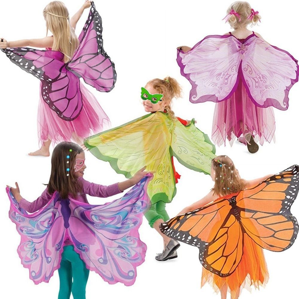 Elf Costume Christmas - Halloweenowy maska kostiumowa dla dzieci motyl