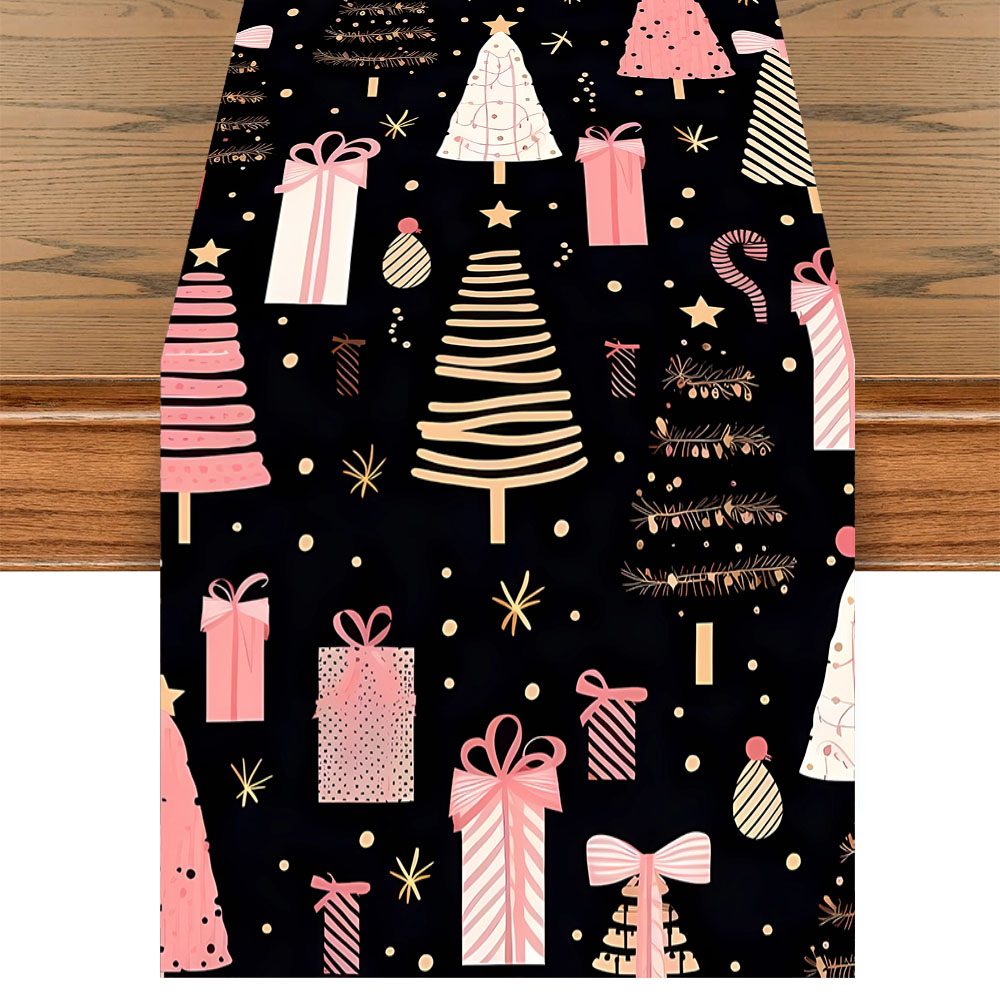 Świąteczny bieżnik na stół, ró – Christmas Table Runner recenzja i cena