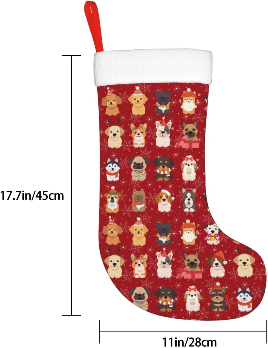 Urocze świąteczne psie skarpet – Christmas Stocking Hanging recenzja i cena