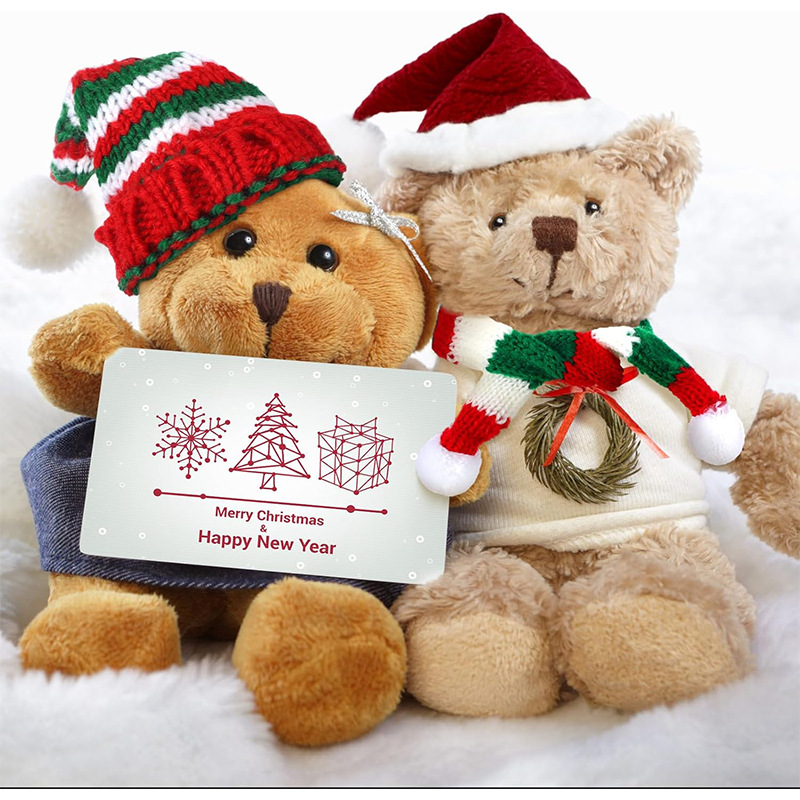 Uroczy szalik dla lalki, mini  – Santa Hat Plush recenzja i cena