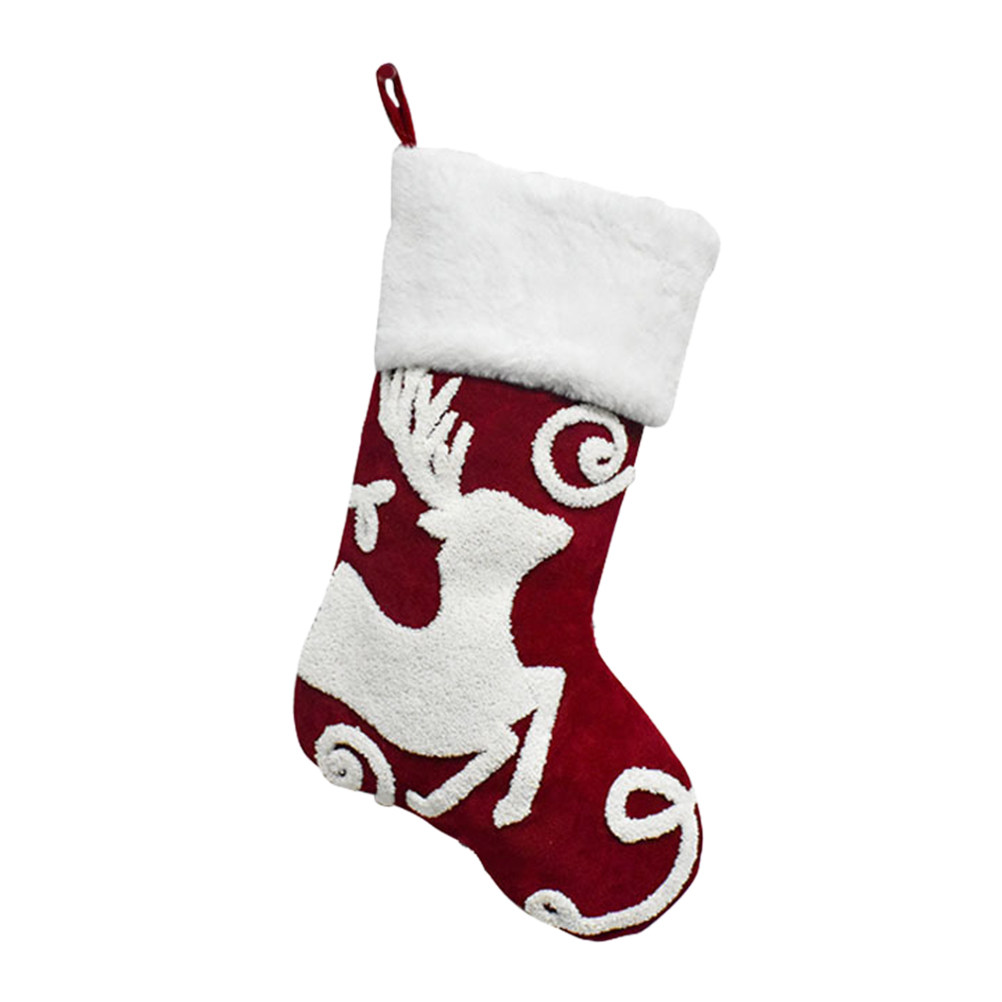 1 szt. Świąteczna skarpeta z m – Christmas Stocking Hanging recenzja i cena