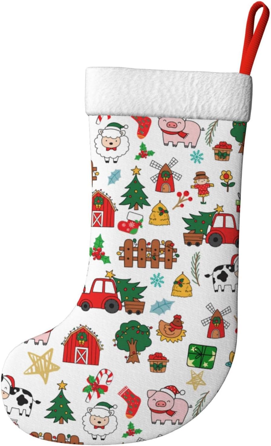 Świąteczne skarpety na prezent – Christmas Stocking Hanging recenzja i cena