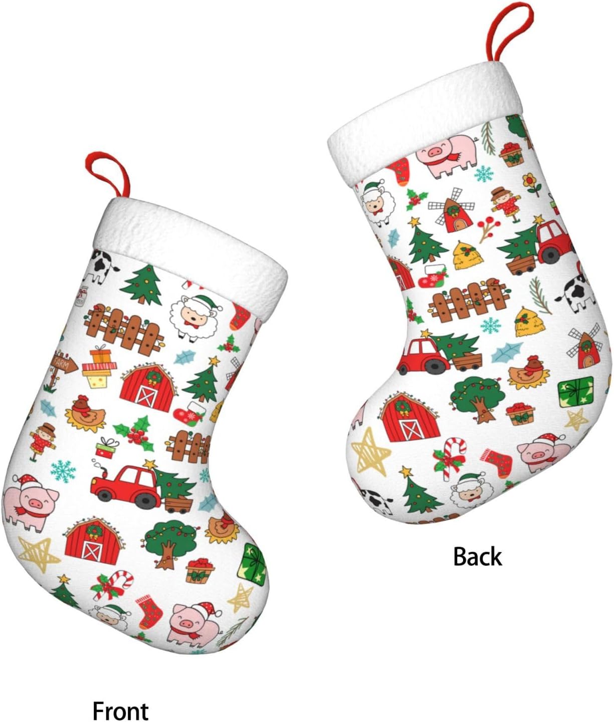 Świąteczne skarpety na prezent – Christmas Stocking Hanging recenzja i cena