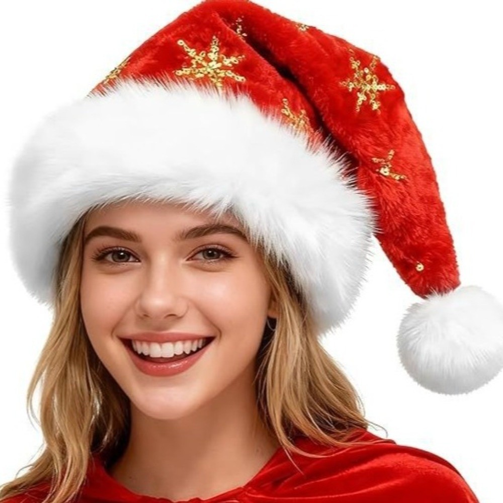 Elegancki kapelusz świąteczny  – Santa Hat Plush recenzja i cena