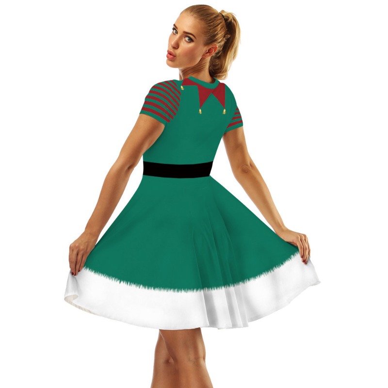 Damska świąteczna sukienka min – Elf Costume Christmas recenzja i cena