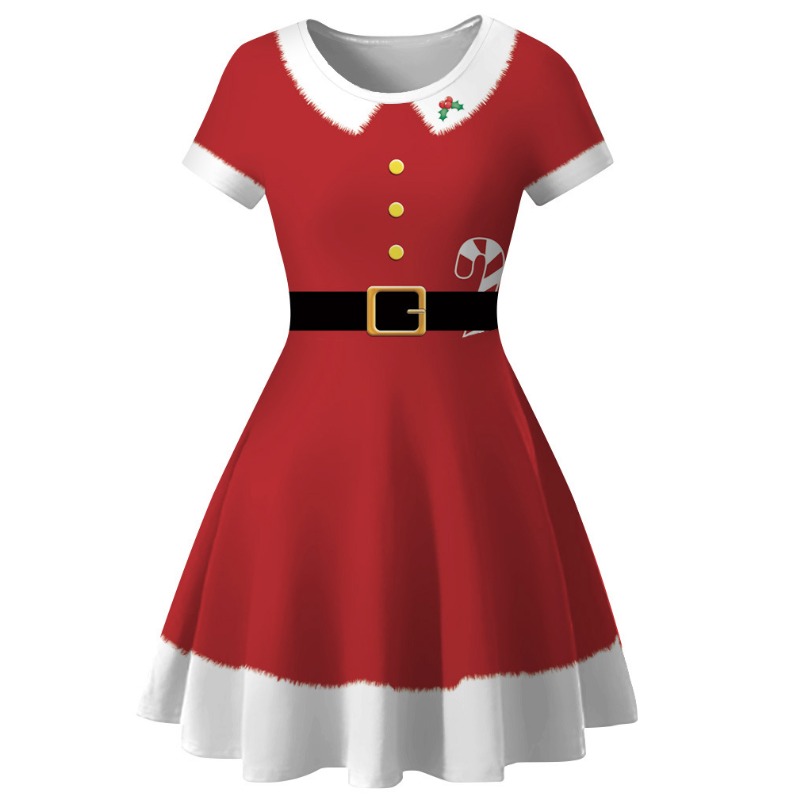 Damska świąteczna sukienka min – Elf Costume Christmas recenzja i cena