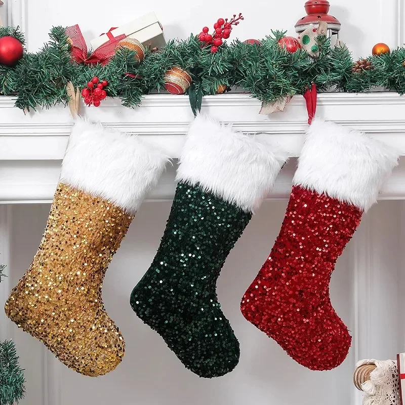 Świąteczne skarpety z efektem  – Christmas Stocking Hanging recenzja i cena