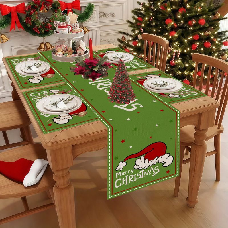VIKAMA Uroczy Świąteczny Zesta – Christmas Table Runner recenzja i cena