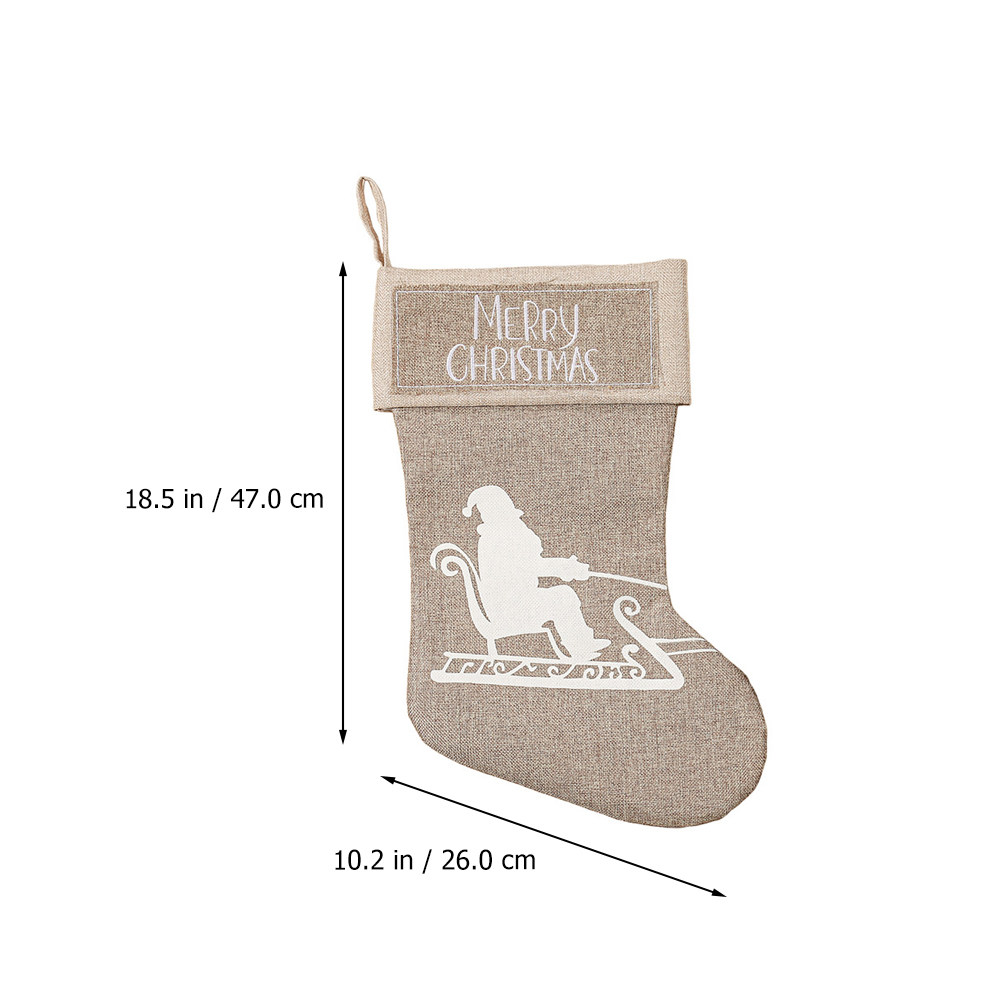 1 szt. świątecznych skarpetek  – Christmas Stocking Hanging recenzja i cena