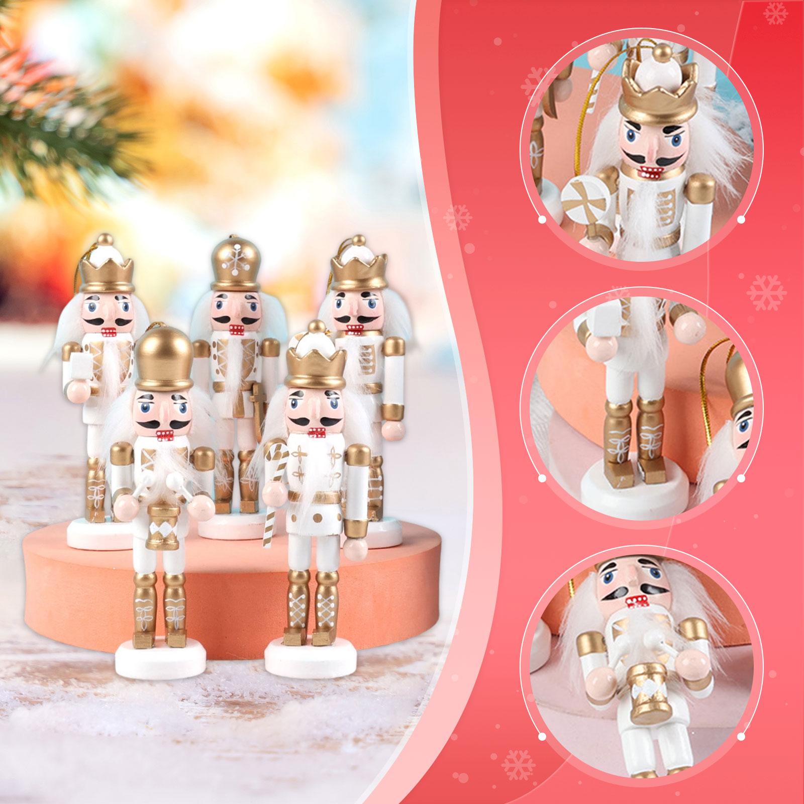 5x Świąteczne ozdoby dziadków  – Nutcracker Figurine recenzja i cena