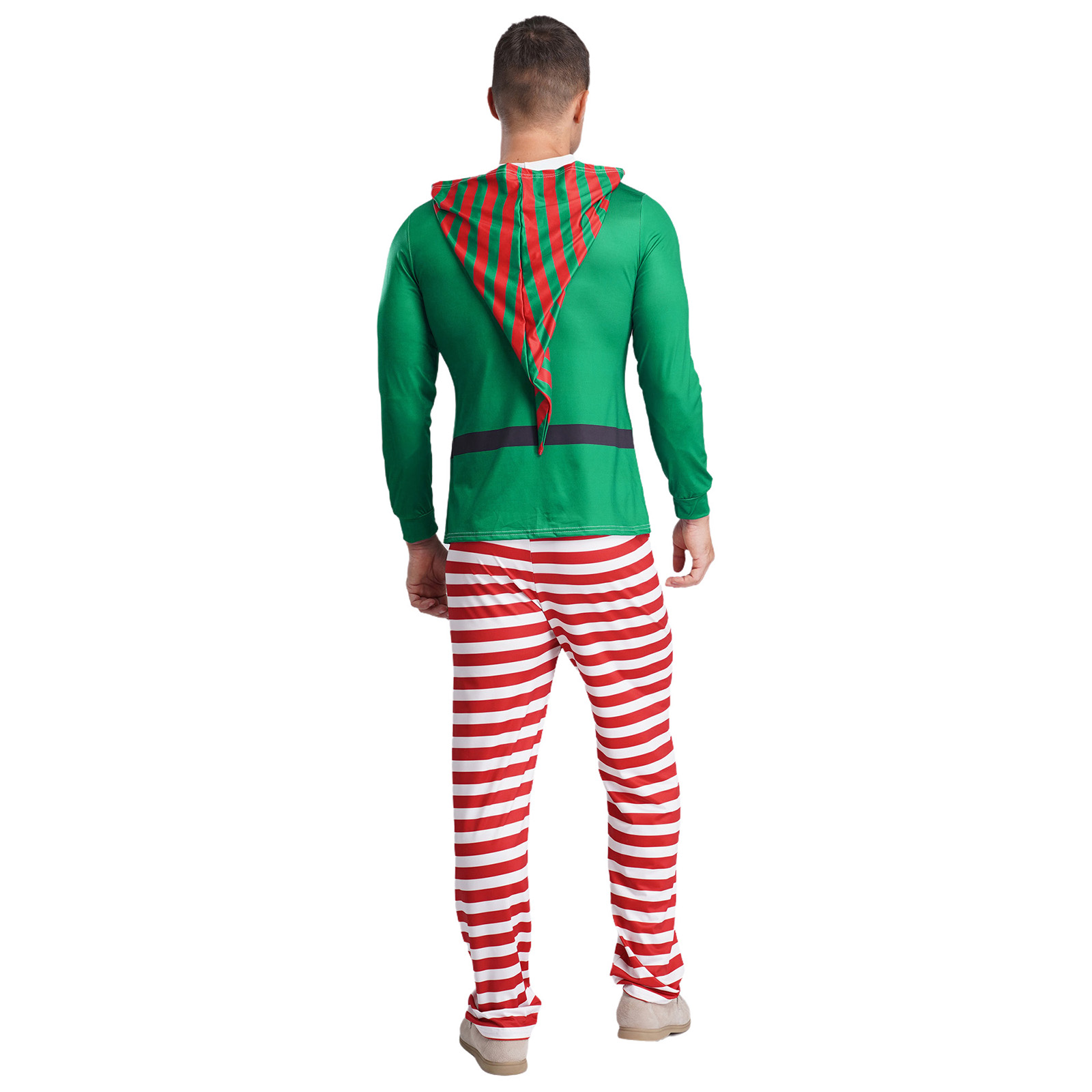 Męski strój na imprezę świątec – Elf Costume Christmas recenzja i cena