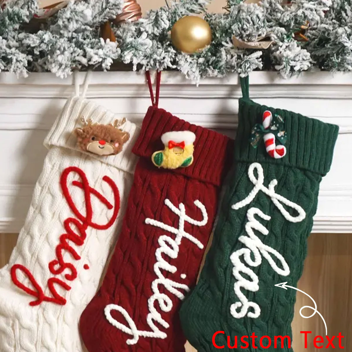 1 szt. świątecznej dekoracyjne – Christmas Stocking Hanging recenzja i cena